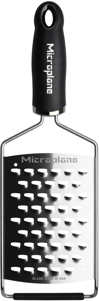 Microplane riiv 45011 Gourmet Grater, must/hõbedane