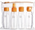 GoTravel reisipudelite komplekt Cabin Bottles, oranž