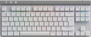 Logitech G515 LIGHTSPEED TKL klaviatuur, valge, puutetundlikud lülitid