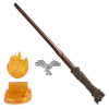 Spinmaster Wizarding World Harry Potter - Authentischer Harry Potter Zauberstab (mit Hogwarts-Halterung)