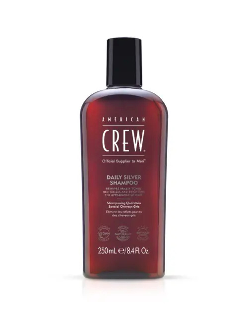 American Crew šampoon Daily Silver Shampoo 250ml, meestele