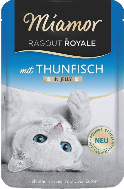 Miamor kassitoit Ragout Royale Tuna in Jelly, 100g