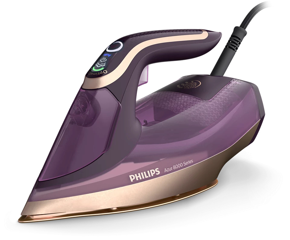 Philips triikraud DST8040/30 Series 8000 SteamGlide Elite Steam Iron, 3000W, lilla 