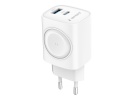 Gembird 2-in-1 20 W Apple Watch and Phone Fast Charger | TA-UC-PDQCW20-01-W
