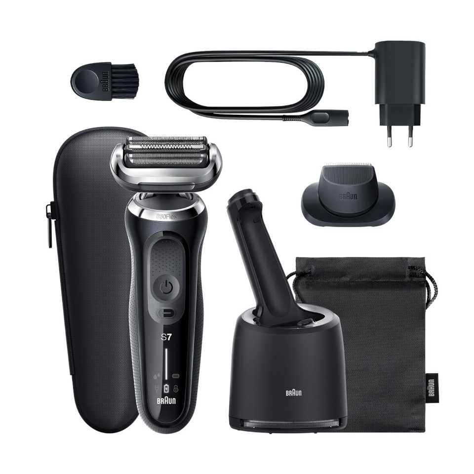 Braun pardel 71-N7200CC Series 7 Electric Shaver, must