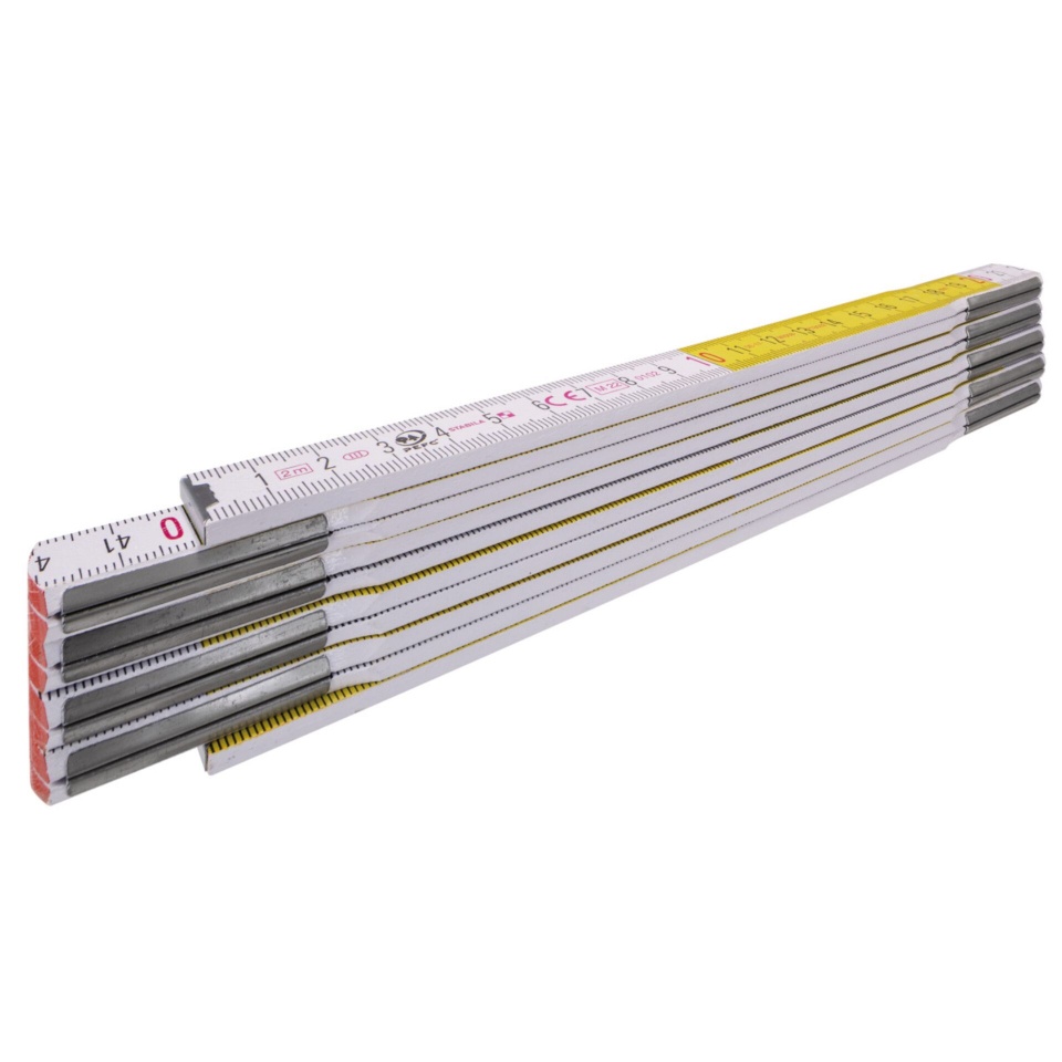 STABILA Type 617, 2 m Holz-Gliedermaßstab