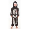 Maskeraadi kosüüm noorukitele Skeleton Heart must (2 Tükid, osad)