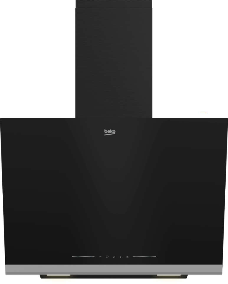 Beko õhupuhasti BHCA66741BBHF Cooker Hood, 720 m³/h, must