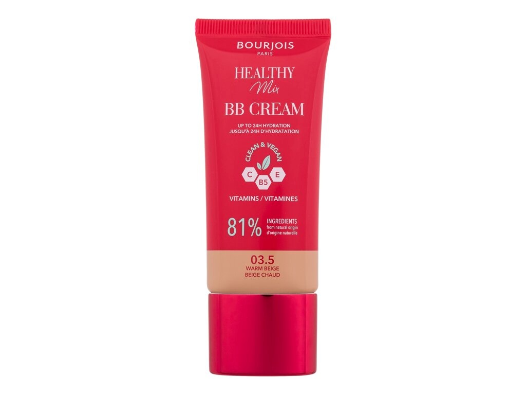 Bourjois Paris BB kreem Healthy Mix Clean & Vegan BB Cream 30ml, 03.5 Warm Beige, naistele