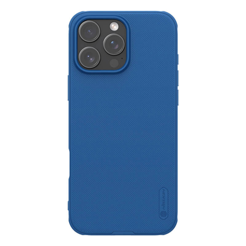 Nillkin kaitsekest Case Super Frosted Shield Pro Magnetic iPhone 16 Pro (sinine)