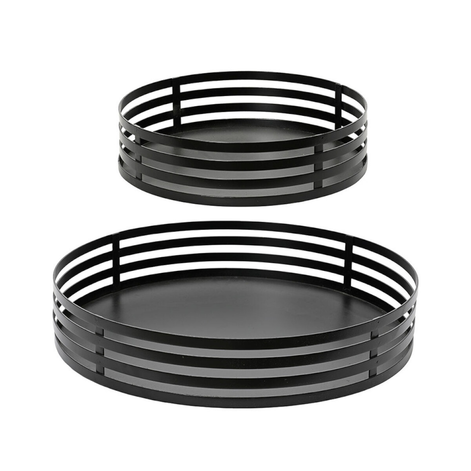 Decoris Kandikute komplekt must Raud (2tk)