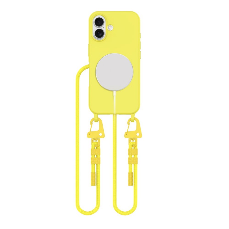 Tech-Protect MAGNECKLACE MagSafe iPhone 16 CANARY YELLOW