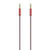 Ldnio audiokaabel LDNIO LS-Y01 3.5mm jack cable 1m (punane)