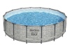 Bestway bassein Steel Pro MAX Frame Pool Complete Set with Filter Pump 4.88 m x 1.22 m, hall
