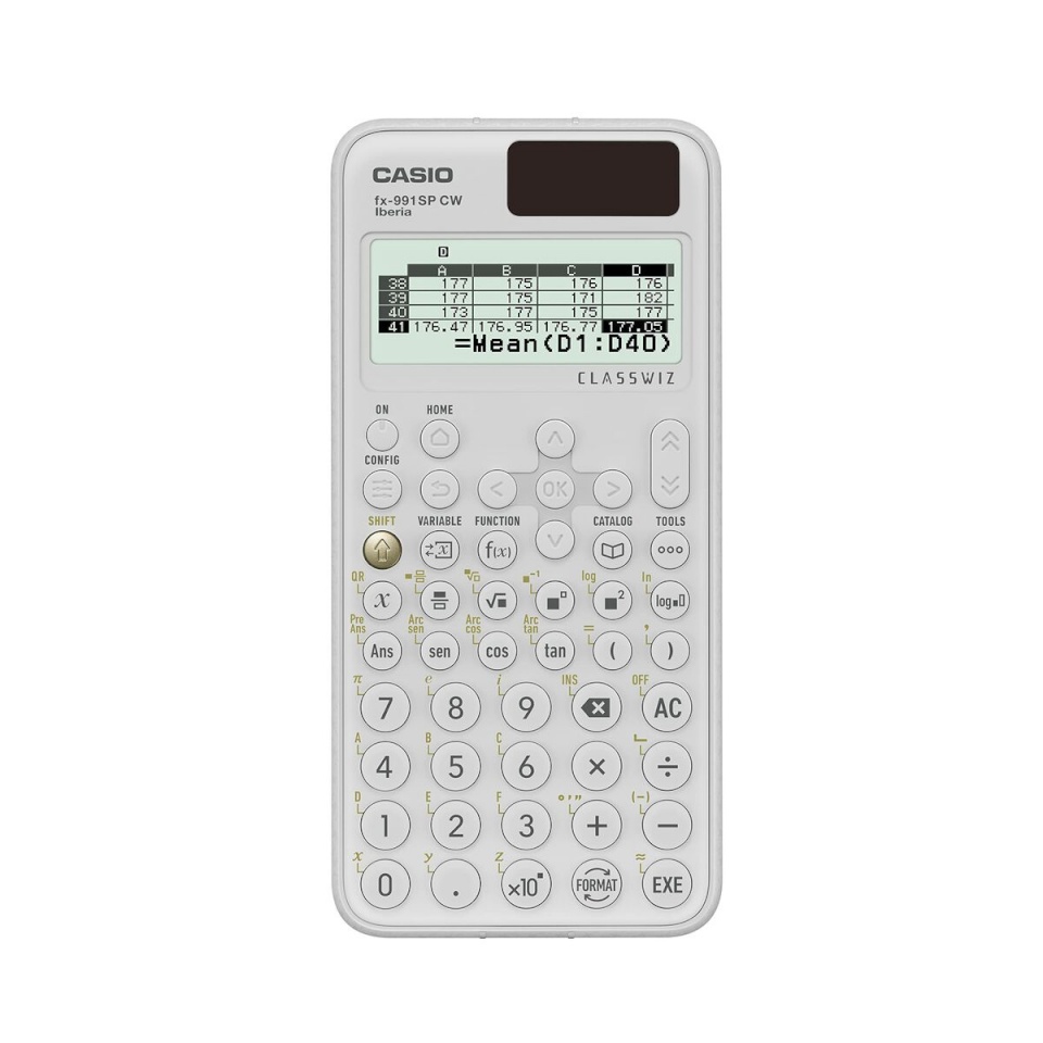 Casio kalkulaator sinine valge