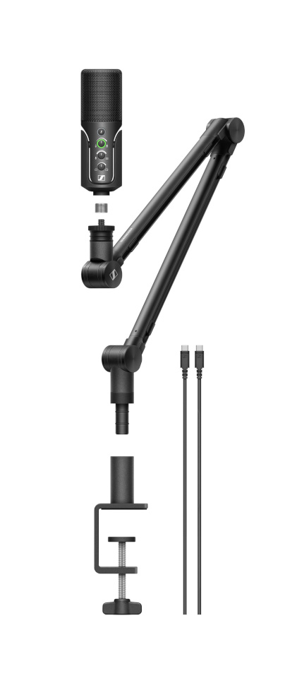 Sennheiseri mikrofoni profiili voogedastuskomplekt USB-C mikrofon