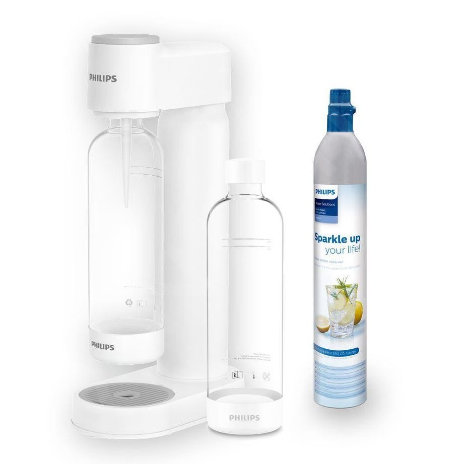 Philips mulliveemasin ADD4901WH/10 GoZero Soda Maker, valge 