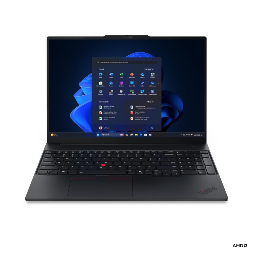 Lenovo sülearvuti E16 G3 R7-250 / 16WUXGA / 16GB / 512SSD / W11P / 3Y / ENG
