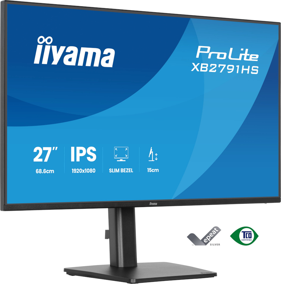 iiyama monitor 68.5cm (27") XB2791HS-B1 16:9 HDMI+DP IPS