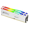 Kingston mälu KF564C32BWEAK2-64 64GB 6400MT/s DDR5 CL32 DIMM (Kit of 2) FURY Beast valge RGB EXPO |