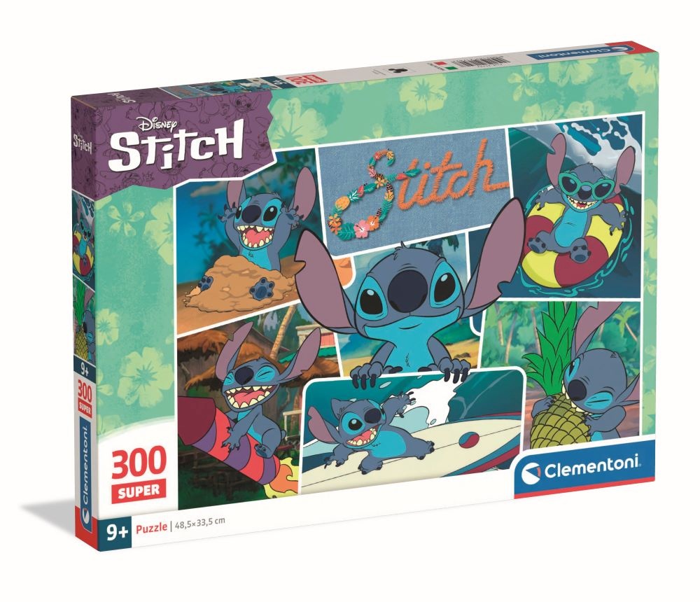 CLEMENTONI CHILDREN pusle Disney Stitch, 300 tk,, 21742