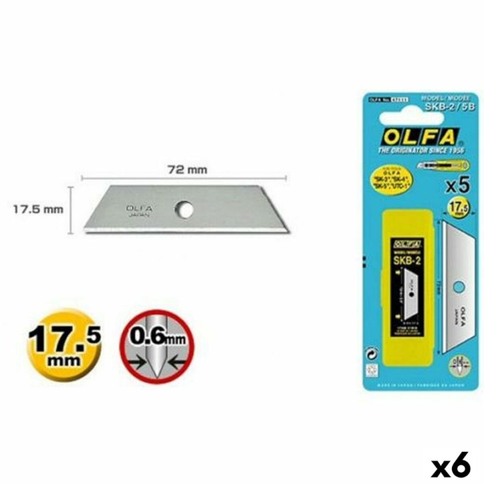 Olfa Noatera 17.5 mm 5tk 6tk