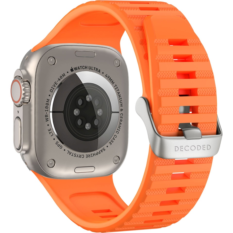 Decoded kellarihm Silicone Ultra Traction Strap 42/44/45/49mm Apricot