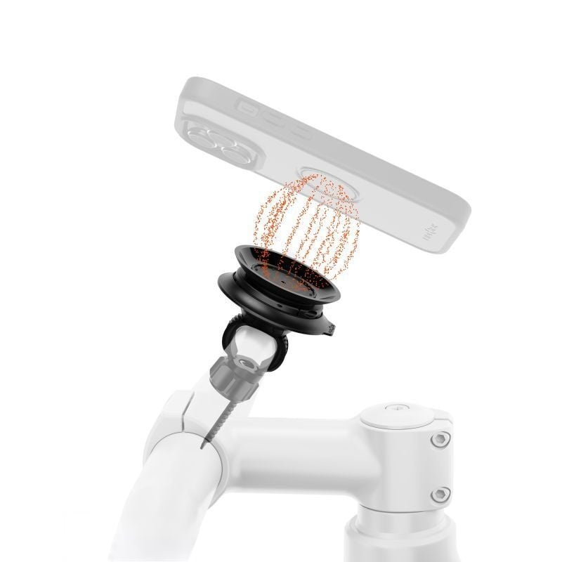 Fidlock vaakumkinnitusega lenkstangi alus Flex, must