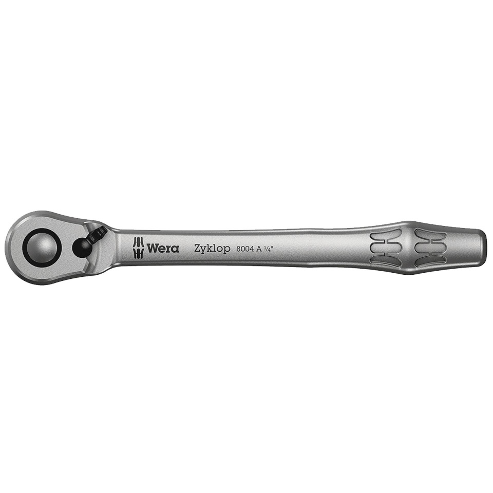 Wera tööriistakomplekt 8004 A Zyklop Metal ratchet 1/4 drive