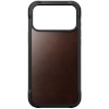 Nomad kaitsekest Rugged Leather Case iPhone 17 Pro Max Rustic pruun Horween