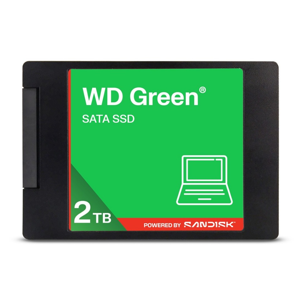 WD kõvaketas roheline 2.5" 2TB SATA III SSD WDS200T5G0A