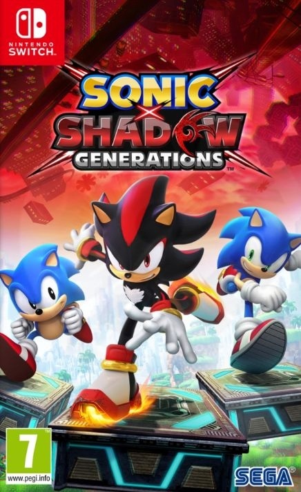 Nintendo Switch mäng Sonic X Shadow Generations