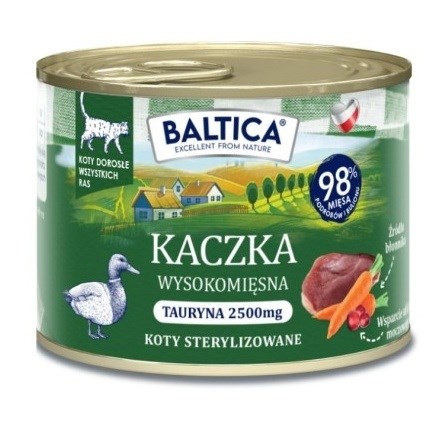 Baltica kassitoit Smaki Regionów Duck, 185g