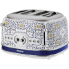 Ariete röster Capri 4-Slice Toaster, valge/sinine 