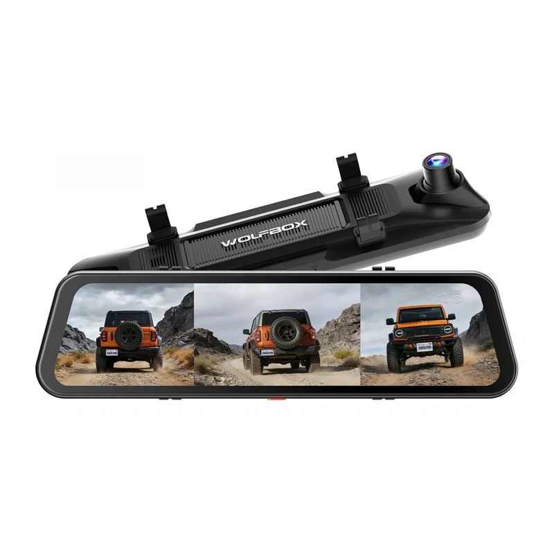 Wolfbox pardakaamera G900TriPro Bumper WiFi 4K + 2.5K Dashcam