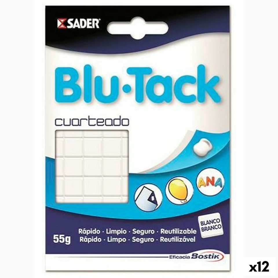 Bostik Pahtel Blu Tack valge 12tk