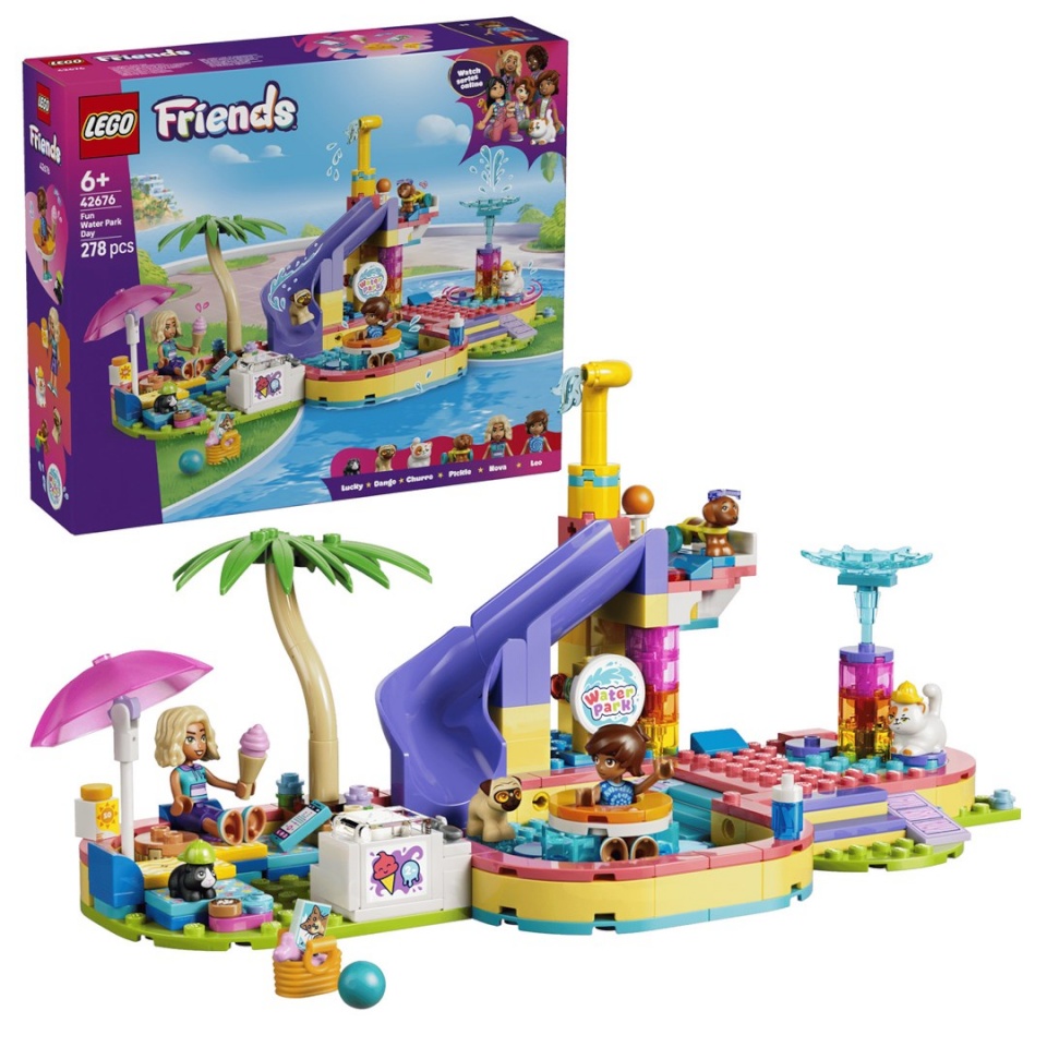 Lego klotsid FRIENDS 42676 Fun Water Park Day