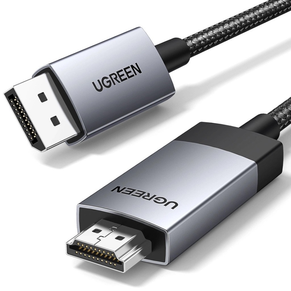 UGREEN kaabel DisplayPort to HDMI cable DP119 4K 1 m one-way