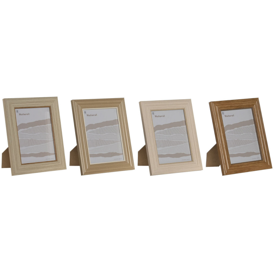 Home Esprit pildiraam Home ESPRIT Mitmevärviline Kristall polüstüreen 19,2 x 1,6 x 24,2 cm (4 Ühikut)