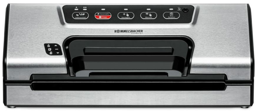 Rommelsbacher vaakumpakendaja VAC385 Vacuum Sealer, roostevaba teras