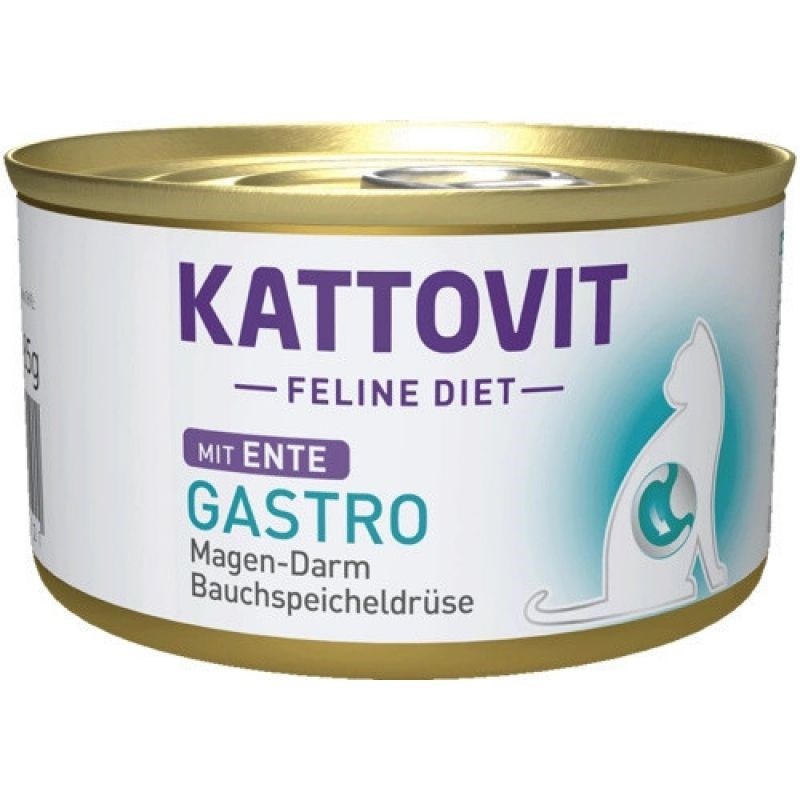 Kattovit kassitoit Feline Diet Gastro Duck, 85g