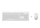 HyperX klaviatuur z myszą 230 Combo Wireless Biała 3L1F0AA#ABB