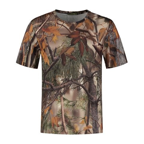 Stealth Gear särk T-shirt Short Sleeve Camo Forest Print size L