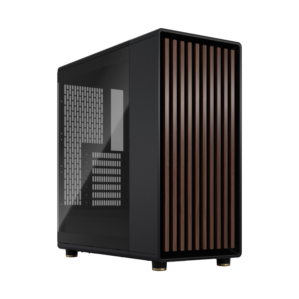 Fractal Design korpus North TG Dark, must