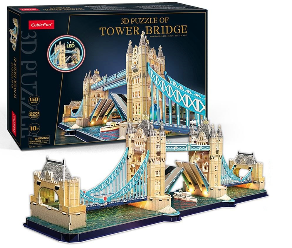 Cubic Fun pusle 3D - Tower Bridge led