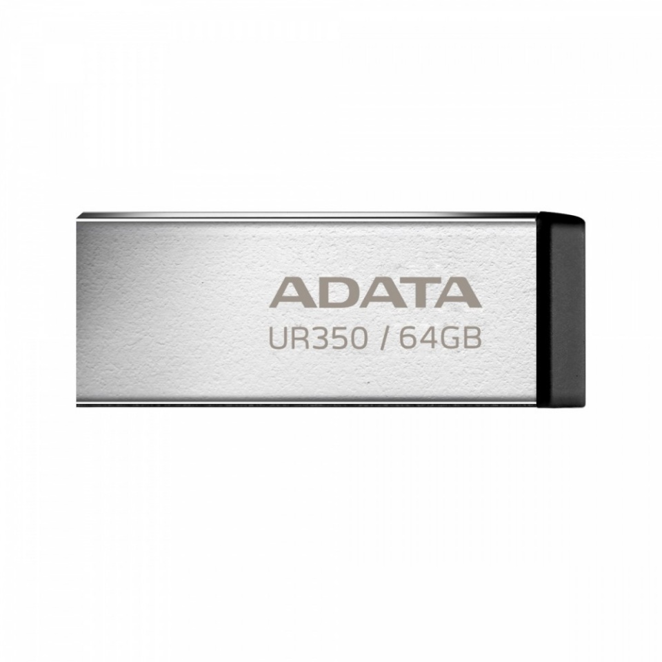 Adata mälupulk Pendrive UR350 64GB USB3.2 Gen1 Metal must
