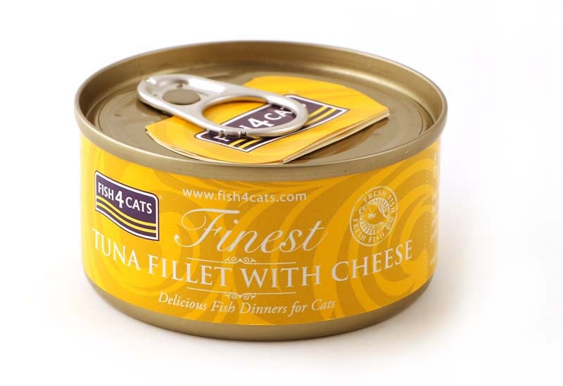 Fish4cats kassitoit Tuna Fillet with Cheese, 70g