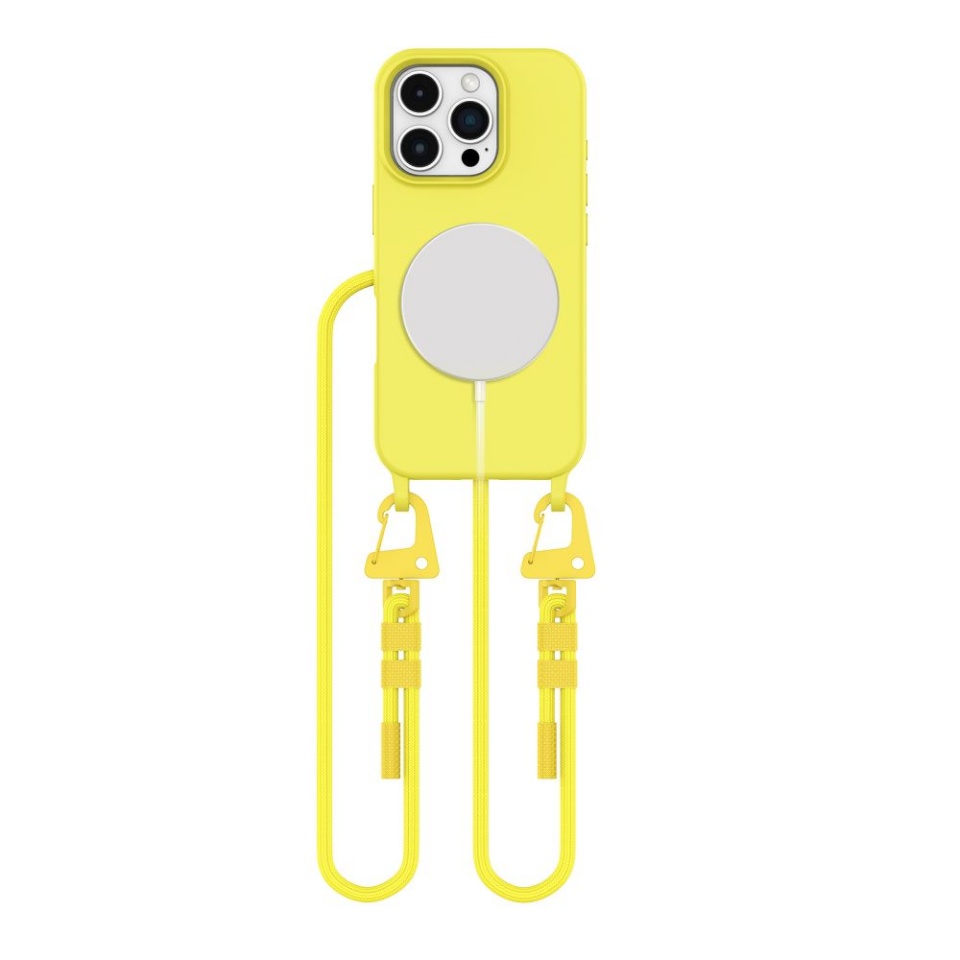 Tech-Protect MAGNECKLACE MagSafe iPhone 16 Pro Max CANARY YELLOW