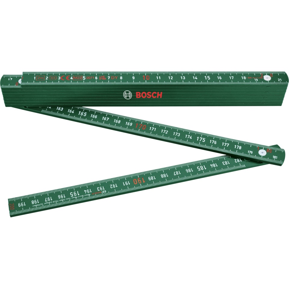 Bosch DIY Holzgliedermaßstab 2m