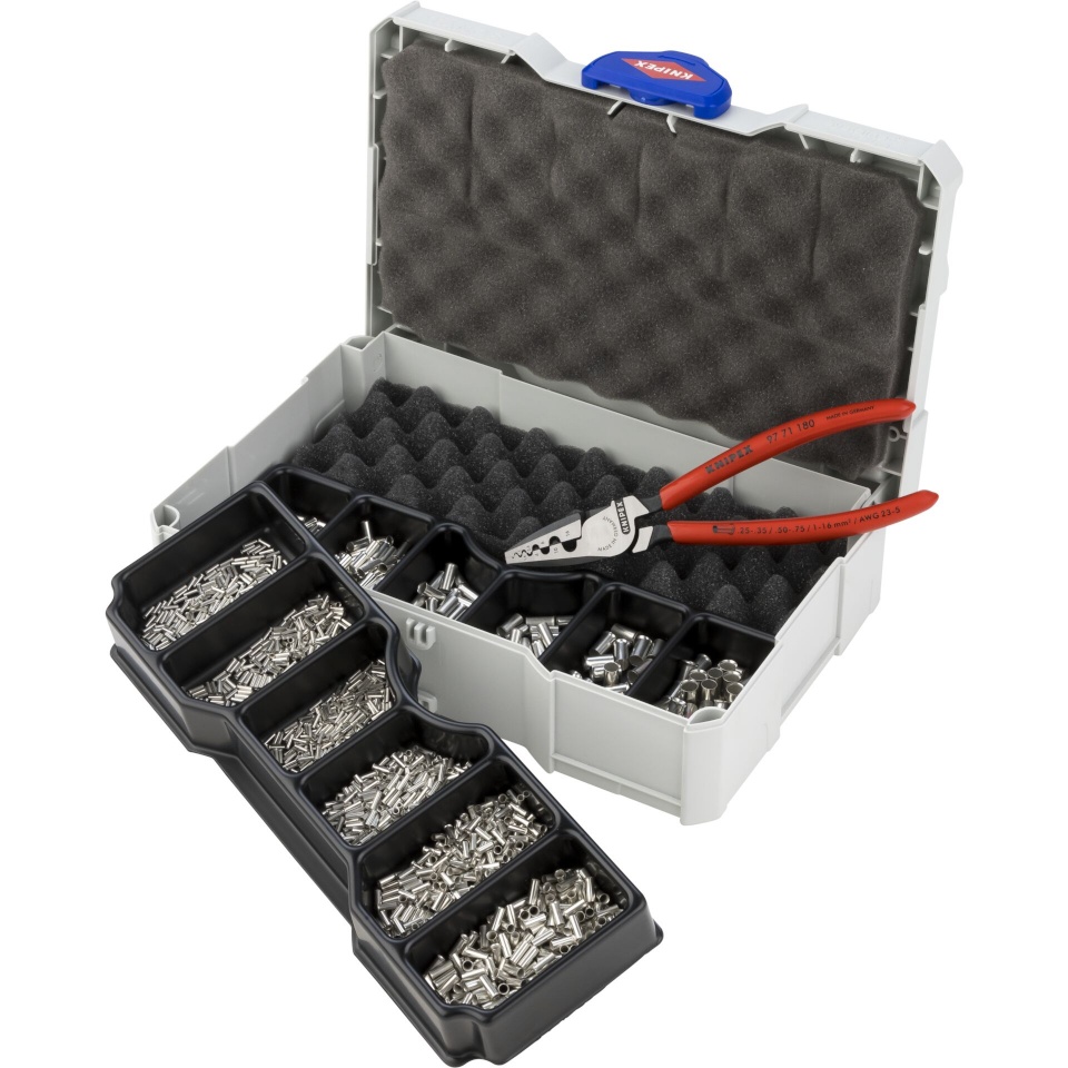 Knipex klemmitangide komplekt Crimp Assortment for kaablihülsid wire ferrules